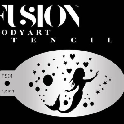 Fusion Stencils, Mermaid Story (FS1) Fusion Stencils, Mermaid Story (FS1)